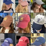Letter Embroidery Print Y2k Baseball Cap Women Four Season