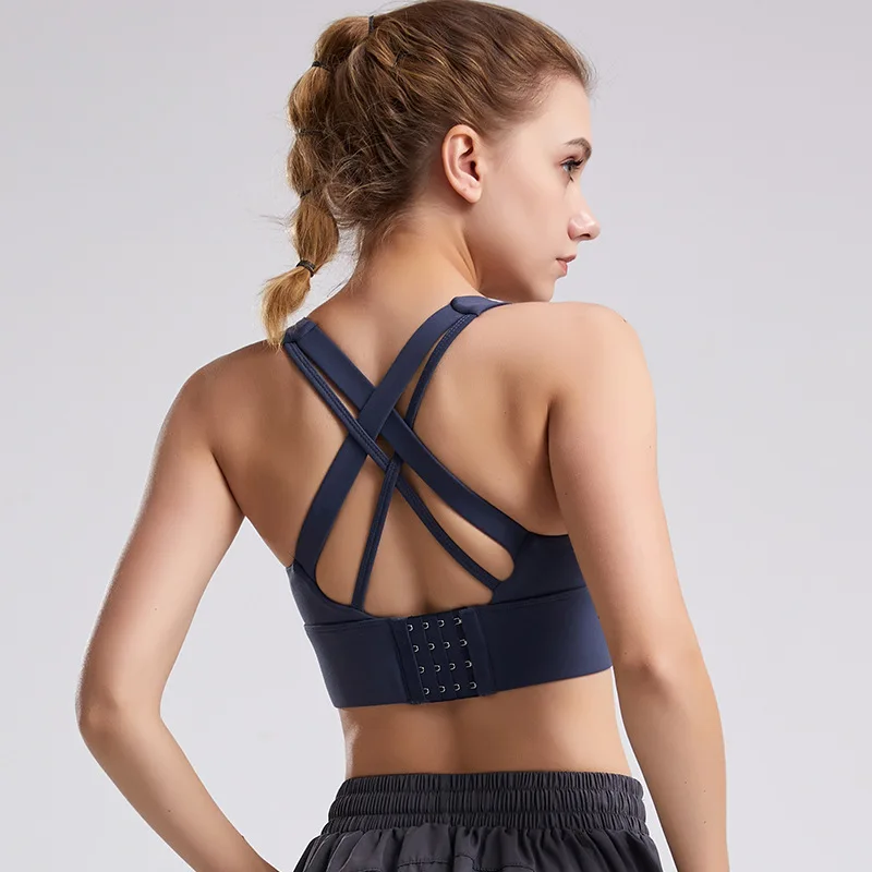 SOISOU-Yoga-Bra-Nylon-Top-Women-Sports-Bra-Gym-Fitness-Breathable-Elastic-Bralette-Adjustable-Buckle-Women-5