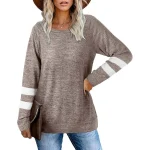 Women Long Sleeve Lightweight Sweatshirt