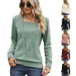 Women Long Sleeve Loose T-shirt Tops for Spring